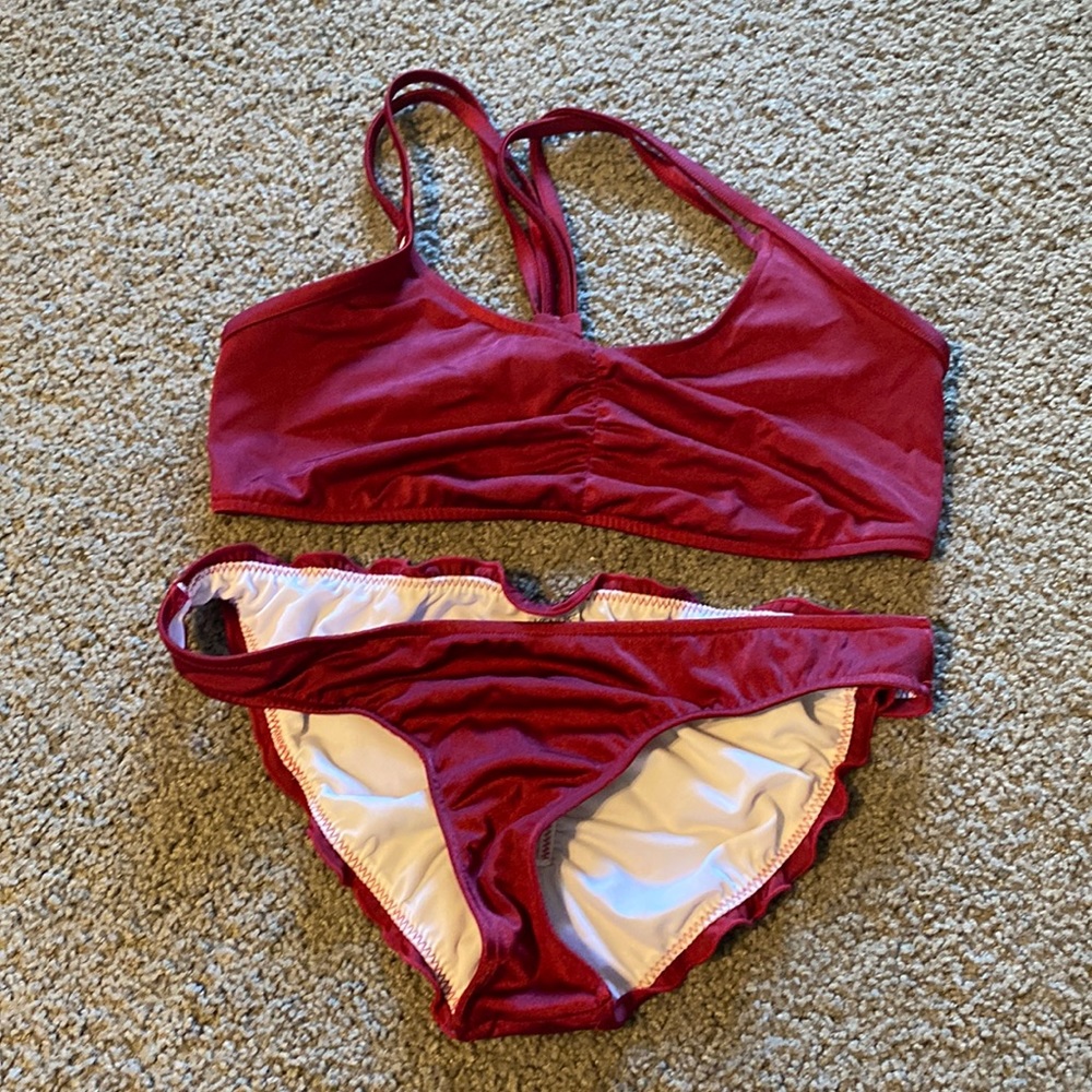 Venus Burgundy swimsuit